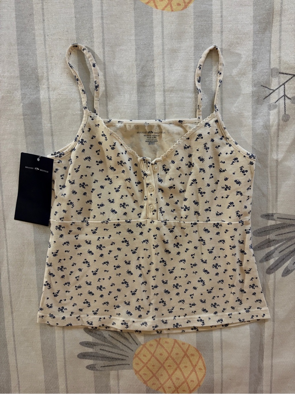 Brandy Melville Tiffany Floral Tank